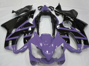 Cheap 2004-2007 Honda CBR600 F4i Motorcycle Fairings - Light Purple Glossy Black