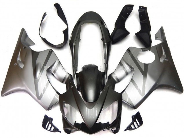 2004-2007 Honda CBR600 F4i Motorcycle Fairing - Silver Grey