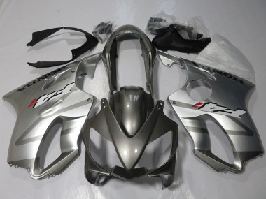 Cheap 2004-2007 Honda CBR600 F4i Motorcycle Fairings - Silver Grey