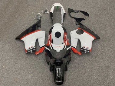 Cheap 2004-2007 Honda CBR600 F4i Motorcycle Fairings - White Red Glossy Black