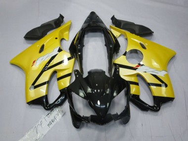 Cheap 2004-2007 Honda CBR600 F4i Motorcycle Fairings - Yellow Glossy Black