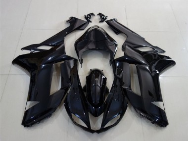 Cheap 2007-2008 Kawasaki ZX6R Motorcycle Fairing - Glossy Black