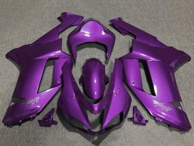 Cheap 2007-2008 Kawasaki ZX6R Motorcycle Fairings - Purple
