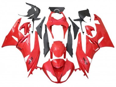 Cheap 2009-2012 Kawasaki ZX6R Motorcycle Fairings - Red