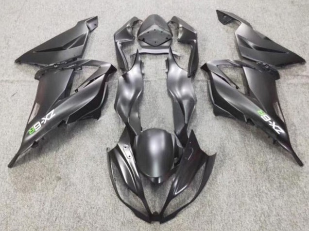 2013-2018 Kawasaki ZX6R Motorcycle Fairings - Matte Grey
