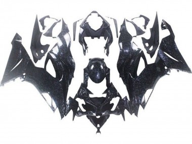 Cheap 2019-2022 Kawasaki ZX6R Motorcycle Fairings - Faux Chopped Carbon Fiber
