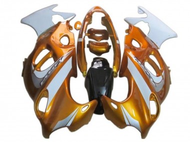 Cheap 2004-2006 Suzuki GSX600F/GSX750F Motorcycle Fairings - Orange White