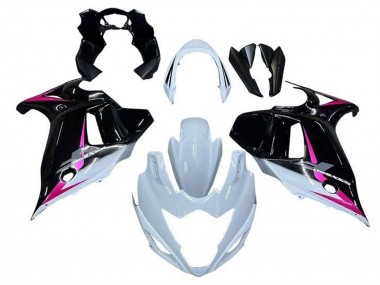 Cheap 2008-2013 Suzuki GSX650F Motorcycle Fairings - White Black Pink