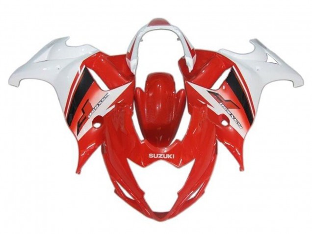 2008-2013 Suzuki GSX650F Motorcycle Fairings - Red White Black