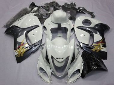 Cheap 2008-2020 White Grey Gold Black Suzuki GSXR 1300 Hayabusa Motorcycle Fairings
