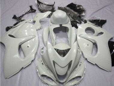 Cheap 2008-2020 White Suzuki GSXR 1300 Hayabusa Motorcycle Fairings