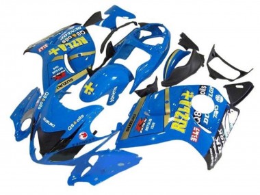 Cheap 2008-2020 Blue Gold Rizla Suzuki GSXR 1300 Hayabusa Motorcycle Fairings