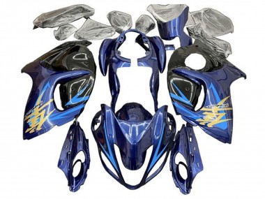 Cheap 2008-2020 Blue Black Light Blue Gold Suzuki GSXR 1300 Hayabusa Motorcycle Fairings