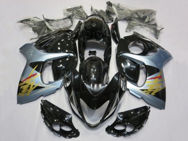 Cheap 2008-2020 Glossy Black Light Blue Gold Suzuki GSXR 1300 Hayabusa Motorcycle Fairings