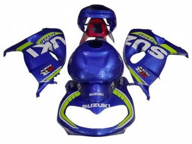 Cheap 1998-2003 Suzuki TL1000R Motorcycle Fairings - Blue White Neon Yellow