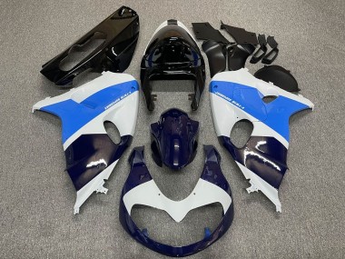 Cheap 1998-2003 Suzuki TL1000R Motorcycle Fairings - White Blue Black Dark Blue