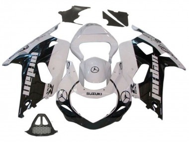 Cheap 2000-2002 Suzuki GSXR1000 Motorcycle Fairings - White Black Jordan