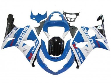 Cheap 2000-2002 Suzuki GSXR1000 Motorcycle Fairings - White Light Blue Glossy Black Red