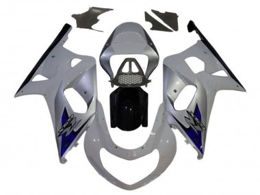 Cheap 2000-2002 Suzuki GSXR1000 Motorcycle Fairings - White Silver Blue Black