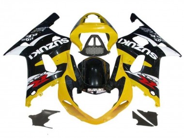 Cheap 2000-2002 Suzuki GSXR1000 Motorcycle Fairings - Yellow Glossy Black White Red