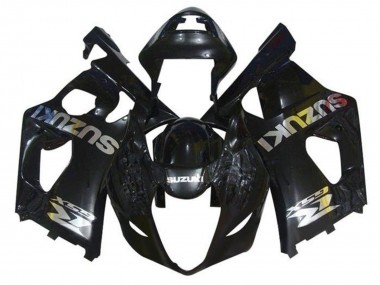 Cheap 2003-2004 Suzuki GSXR 1000 Motorcycle Fairings - Glossy Black Chrome