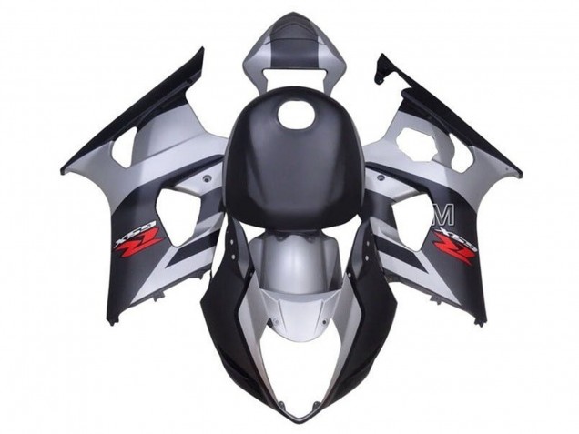 2003-2004 Suzuki GSXR 1000 Motorcycle Fairings - Silver Grey Black Red