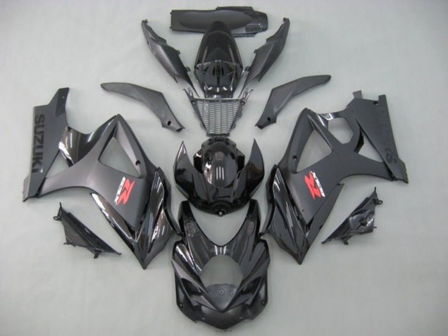 2005-2006 Suzuki GSXR 1000 Motorcycle Fairings - Glossy Black Matte Black Red White