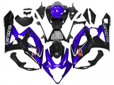 Cheap 2005-2006 Suzuki GSXR 1000 Motorcycle Fairings - Blue Black Grey