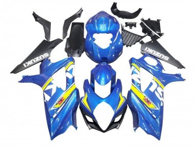 Cheap 2005-2006 Suzuki GSXR 1000 Motorcycle Fairings - Blue Yellow White Black