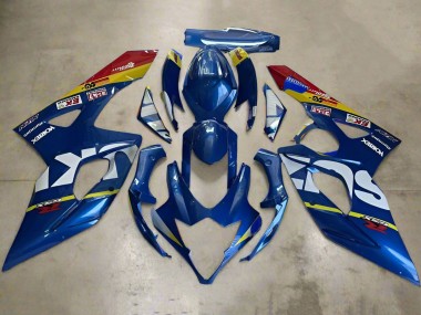 Cheap 2005-2006 Suzuki GSXR 1000 Motorcycle Fairings - Blue White Yellow Red