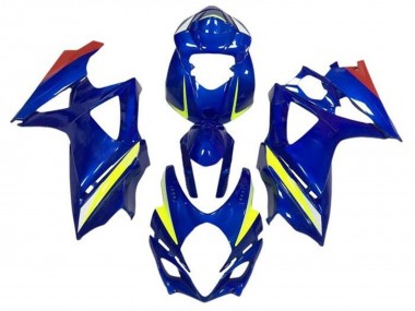 Cheap 2005-2006 Suzuki GSXR 1000 Motorcycle Fairings - Blue Yellow Red
