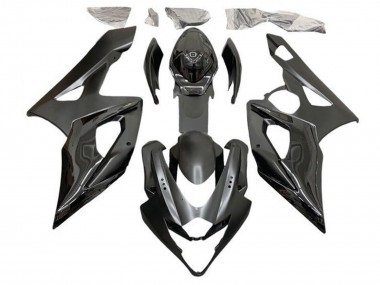 Cheap 2005-2006 Suzuki GSXR 1000 Motorcycle Fairings - Glossy Black Half Matte Black