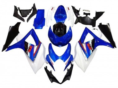 Cheap 2005-2006 Suzuki GSXR 1000 Motorcycle Fairings - White Blue Black Red