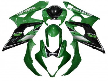 Cheap 2005-2006 Suzuki GSXR 1000 Motorcycle Fairings - Green Black Silver