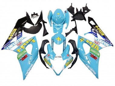 Cheap 2005-2006 Suzuki GSXR 1000 Motorcycle Fairings - Light Blue Green Black Yellow Rizla