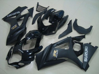 Cheap 2005-2006 Suzuki GSXR 1000 Motorcycle Fairings - Glossy Black Matte Black Silver Gold