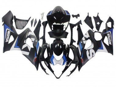 Cheap 2005-2006 Suzuki GSXR 1000 Motorcycle Fairings - Matte Black Blue White