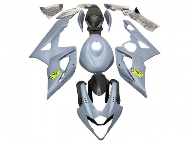 2005-2006 Suzuki GSXR 1000 Motorcycle Fairings - Matte Grey Black Yellow