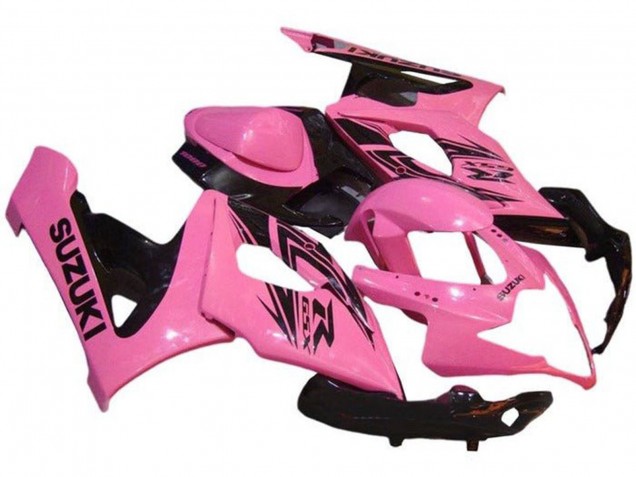 2005-2006 Suzuki GSXR 1000 Motorcycle Fairings - Pink Black