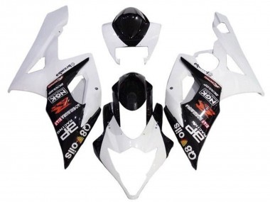Cheap 2005-2006 Suzuki GSXR 1000 Motorcycle Fairings - White Black Brembo