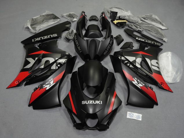 2017-2024 Suzuki GSXR1000 Motorcycle Fairings - Matte Black Red Grey White