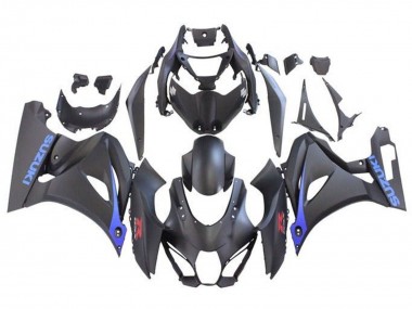 Cheap 2017-2024 Suzuki GSXR1000 Motorcycle Fairings - Matte Black Blue