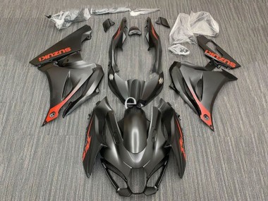 Cheap 2017-2024 Suzuki GSXR1000 Motorcycle Fairings - Matte Black Red