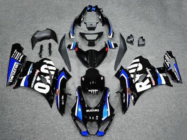 2017-2024 Suzuki GSXR1000 Motorcycle Fairings - Black Blue White