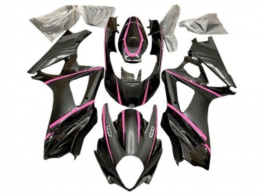 Cheap 2007-2008 Suzuki GSXR 1000 Motorcycle Fairings - Matte Black Pink
