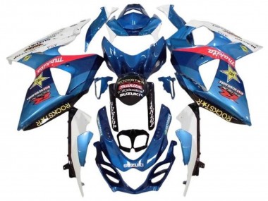 Cheap 2009-2016 Suzuki GSXR 1000 Motorcycle Fairings - White Light Blue Red Yellow Rockstar