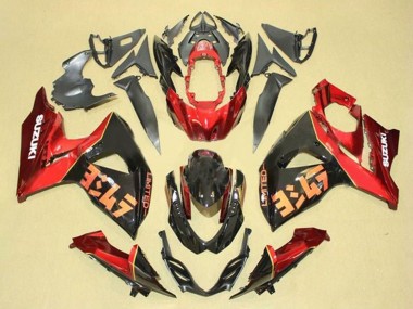 Cheap 2009-2016 Suzuki GSXR 1000 Motorcycle Fairing Kits - Red Black