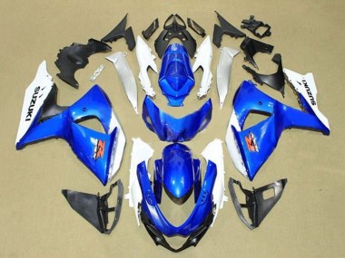 Cheap 2009-2016 Suzuki GSXR 1000 Motorcycle Fairings - White Blue Red