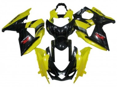 Cheap 2009-2016 Suzuki GSXR 1000 Motorcycle Fairings - Yellow Black Red Grey