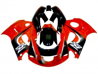 Cheap 1996-2000 Suzuki GSXR 600 / GSXR 750 Motorcycle Fairings - Red Black Silver